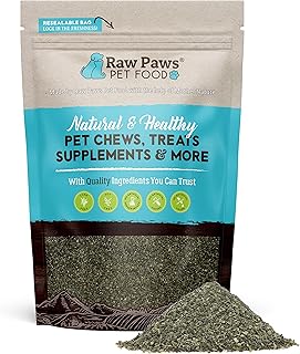 Sponsored Ad - Raw Paws Organic Sea Kelp for Dogs & Cats - Iodine Rich for Thyroid, Digestive & Immune Health - Seaweed Po...