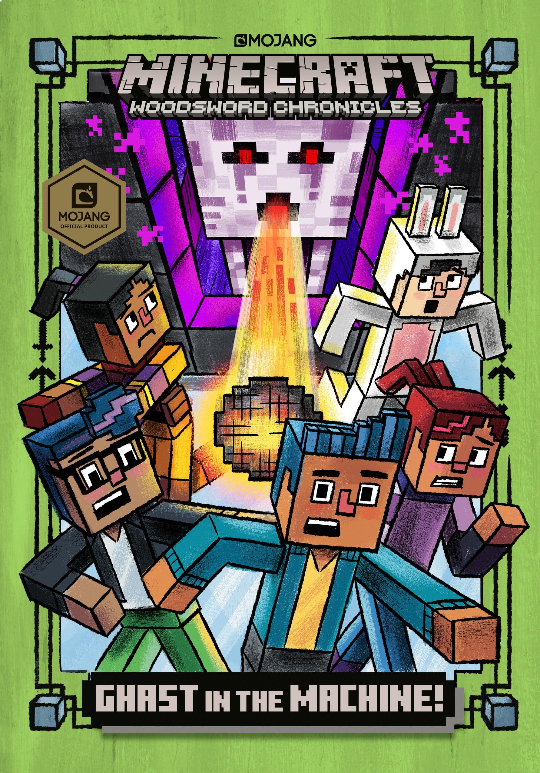 Buy Ghast in the Machine! (Minecraft Woodsword Chronicles #4) (A Stepping Stone Book(TM)) — BookShops.in