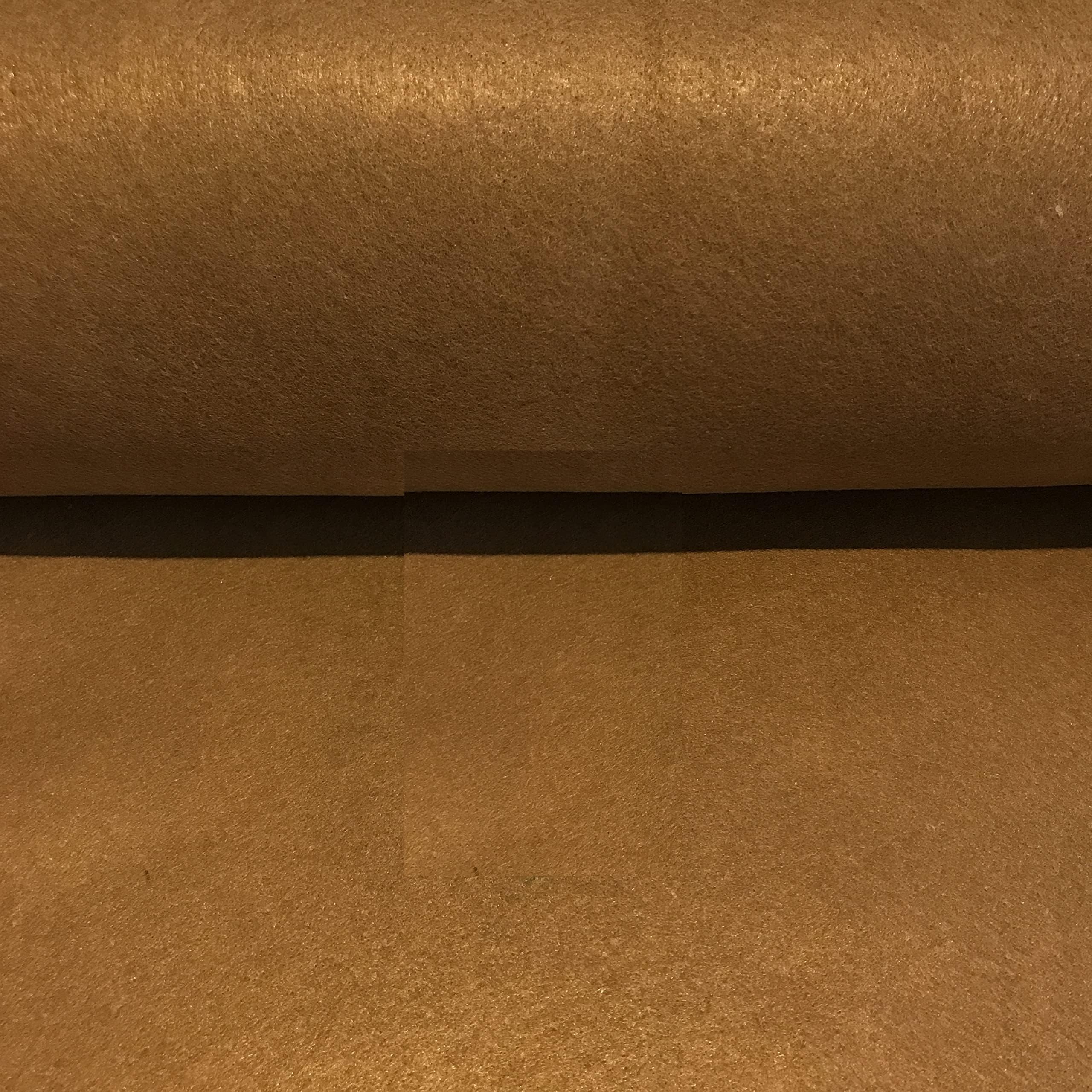 Honey Acrylic Plain Felt Arts and Craft Fabric Material for Sewing Embroidery Decorations 88cm Wide 1 Meter Pre Cut (Honey, 1 Meter Pack)