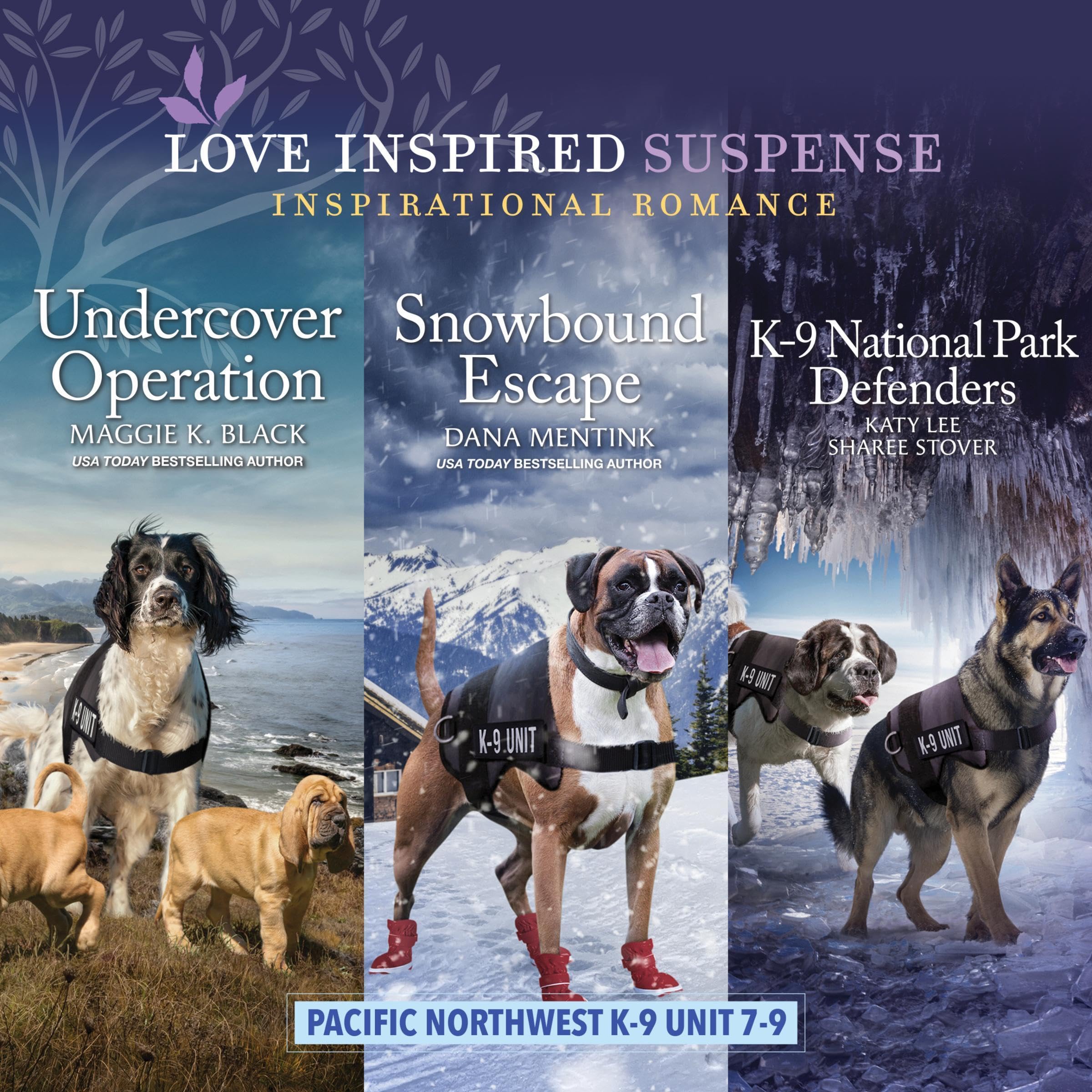 Cover art for Pacific Northwest K-9 Unit Books 7-9