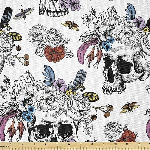 Ambesonne - Tela de punto elástica