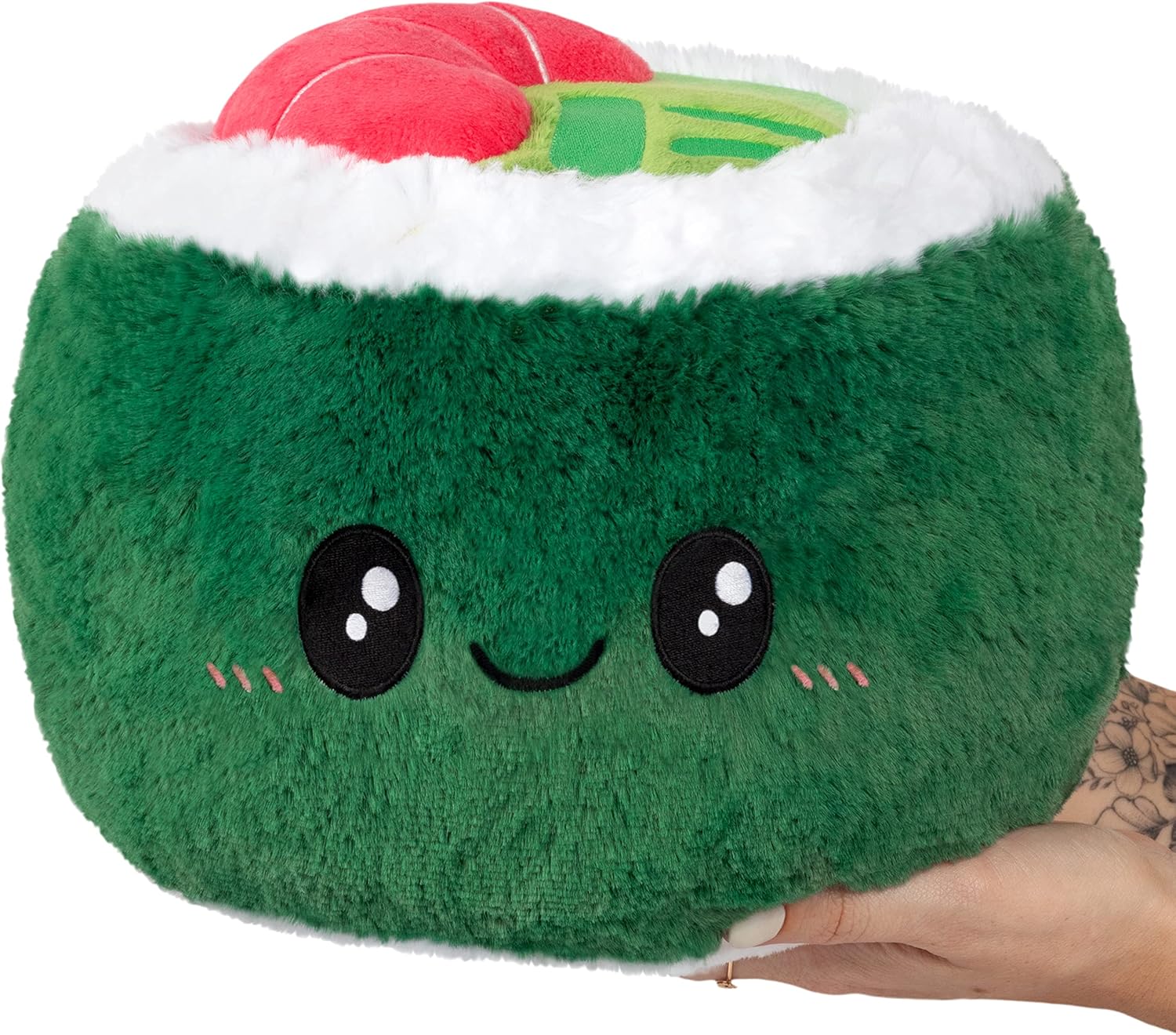 Squishable - Mini Sushi Roll - Comfort Food Collection - 8 in - Soft Toy Collectible Stuffed Animal