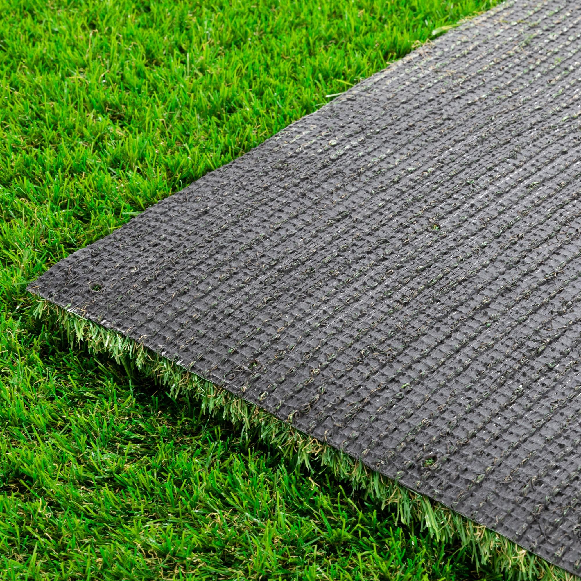 Steffensmeier Kunstrasen Melbourne 34 mm 1.456 g/m² UV-beständig Smart Kollektion | Grün, Größe: 100x200 cm