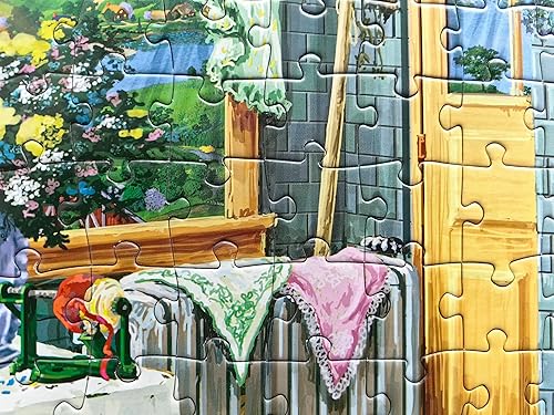 Miniatura 5 de Rompecabezas de 300 piezas grandes para adultos - Intercambio de regalos de elefante blanco - Regalos de broma - Rompecabezas divertidos para niños