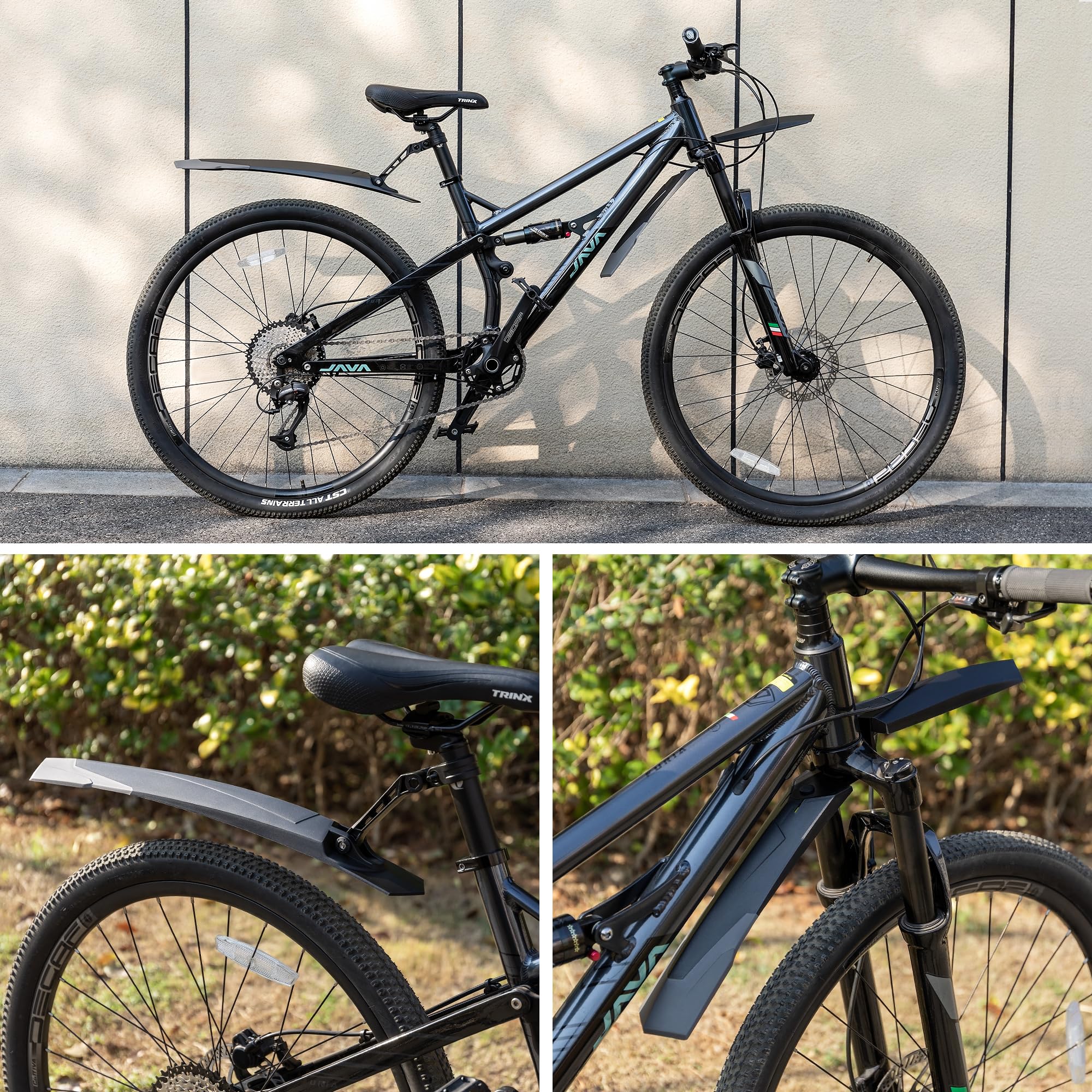 e bike fully mit schutzblech GEWAGE Fahrrad Schutzblech,Universal MTB Fahrrad Set [24-29 Zoll] – Effektiver Spritzschutz für Mountainbike, E‑Bike & Gravelbike Sport & Freizeit Preis:3349.00 € Farbe:Schwarz (RAL9005) Damenrad Stadler