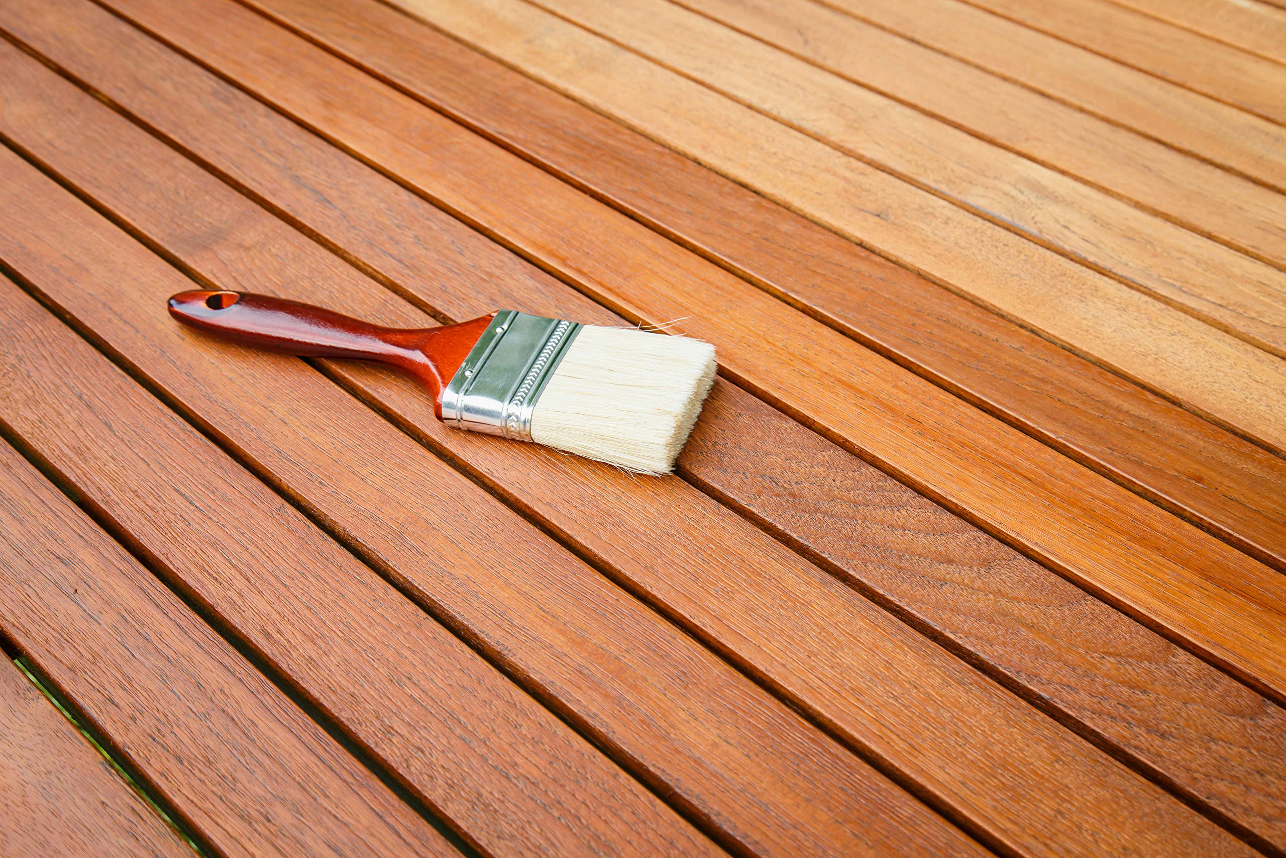 CAIRCON Huile de lin cuite incolore - Protectrice du bois, meuble, mobilier de jardin, liège - 5L