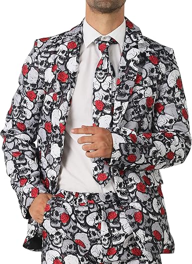skull suit jacket