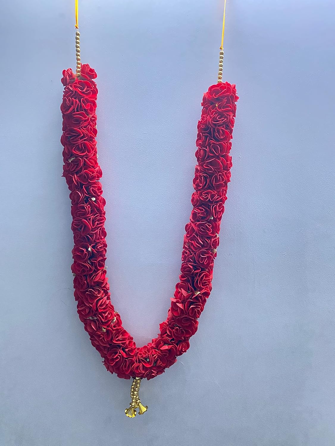 Buy Crown NIMREET Handmade Artificial Flower Garland Mala for Photo
