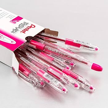 Pentel RSVP moonz ピンク Pentel R.S.V.P.® Razzle-Dazzle™ Pink Ribbon Ballpoint Pens