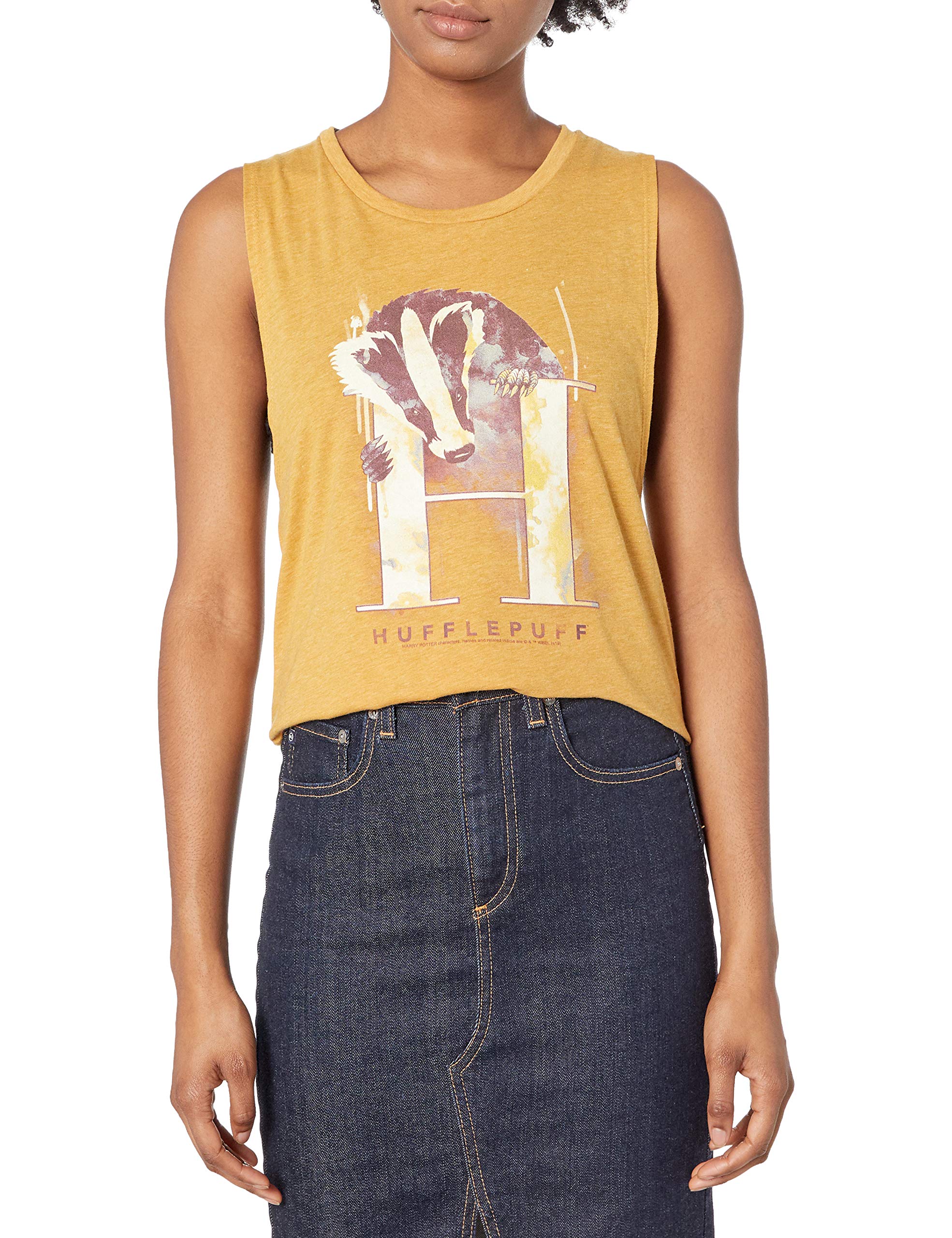 Camisa Hufflepuff Harry Potter mujer para fans que buscan moda resistente 3