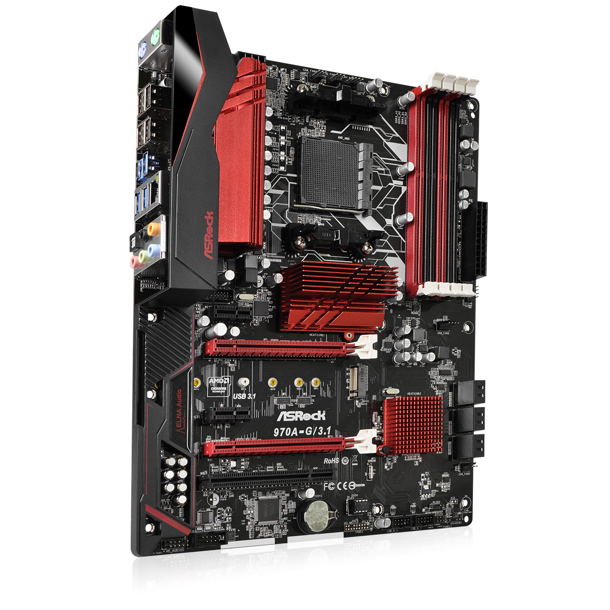 ASRock 970A-G/3.1 マザーボード CPUFX8350付き Amazon | ASRock 970A