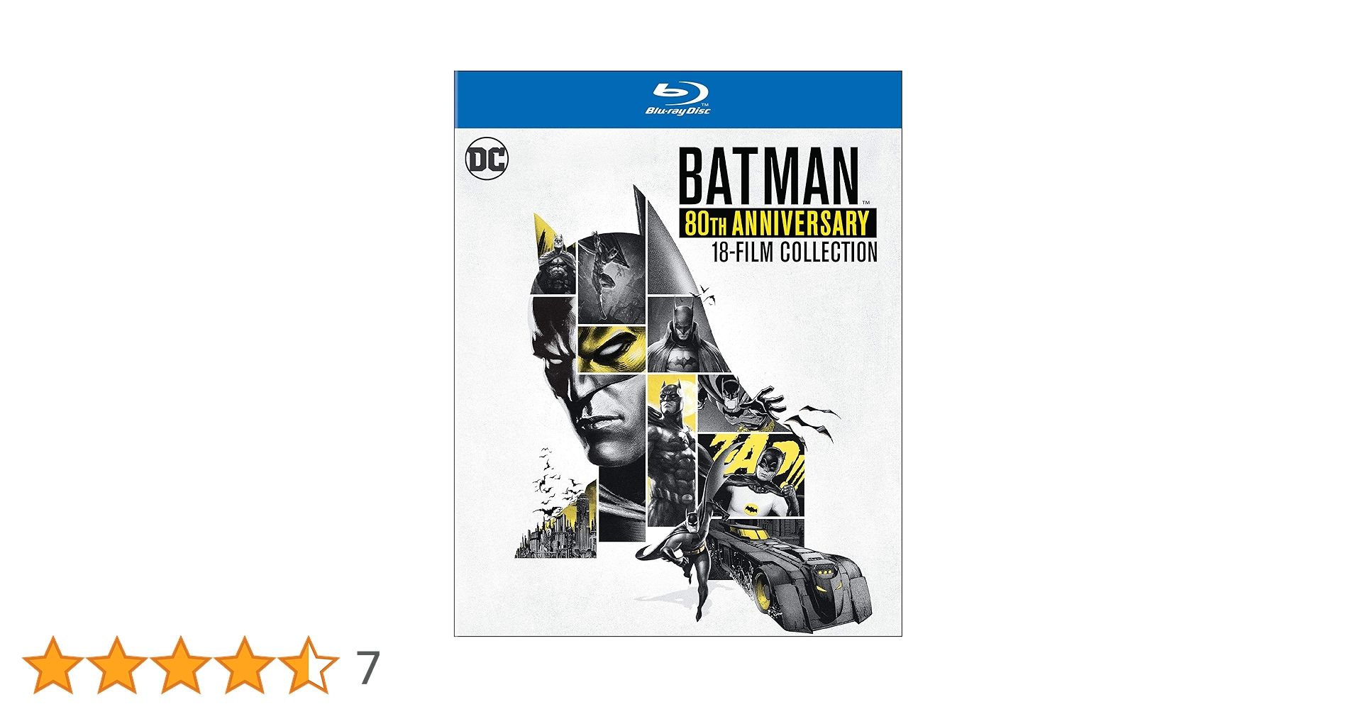 Batman 80th Anniversary Animated 18-film Collection (Box Set) [Blu