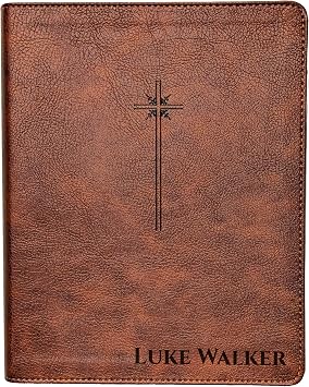 NIV Journaling Bible | New International Version | Custom Engraved Name | Easy-to-read Study Bible | Christian Gift for Men, Women, and Kids Personalized