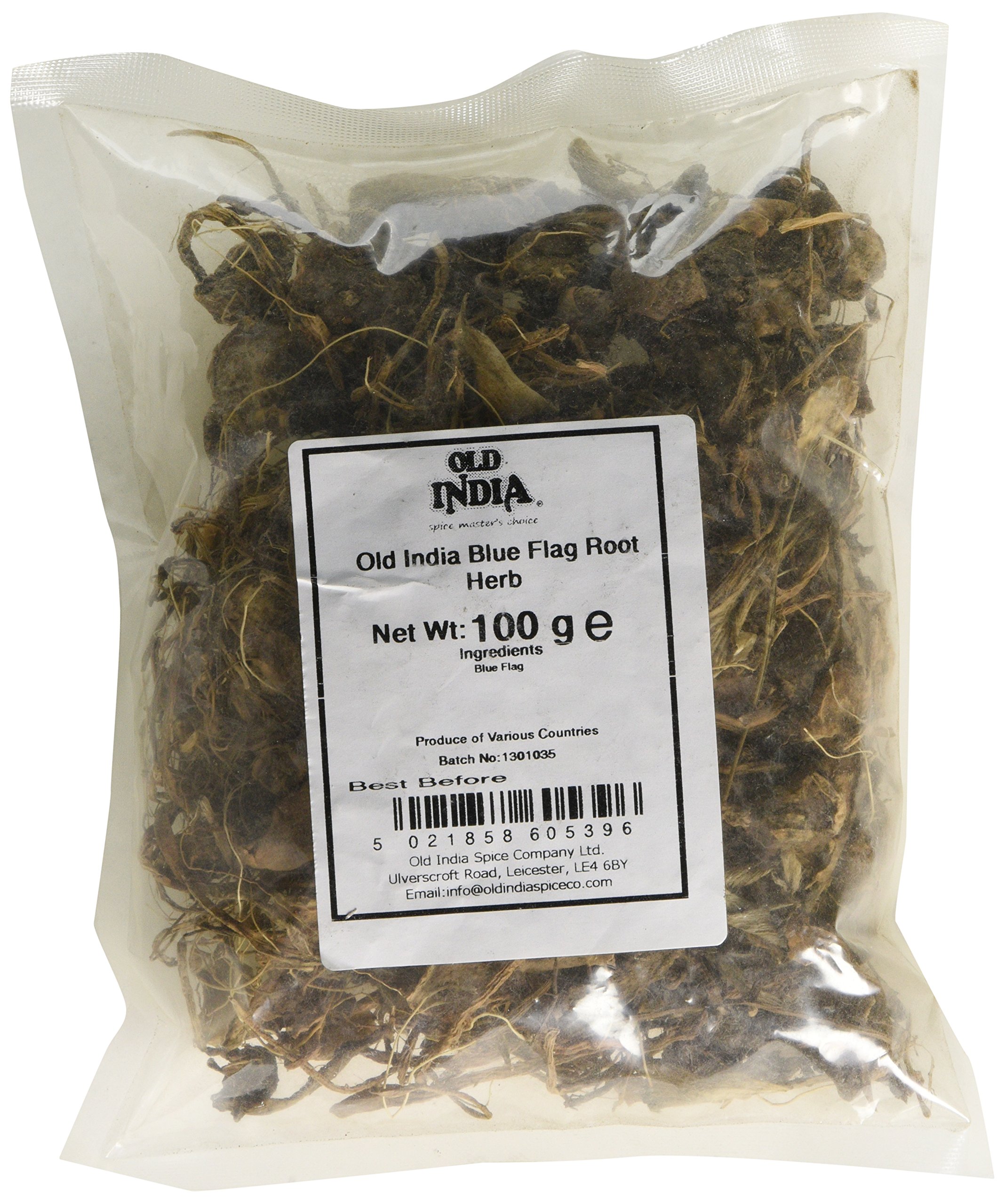 Old IndiaBlue Flag Root Herb 100 g