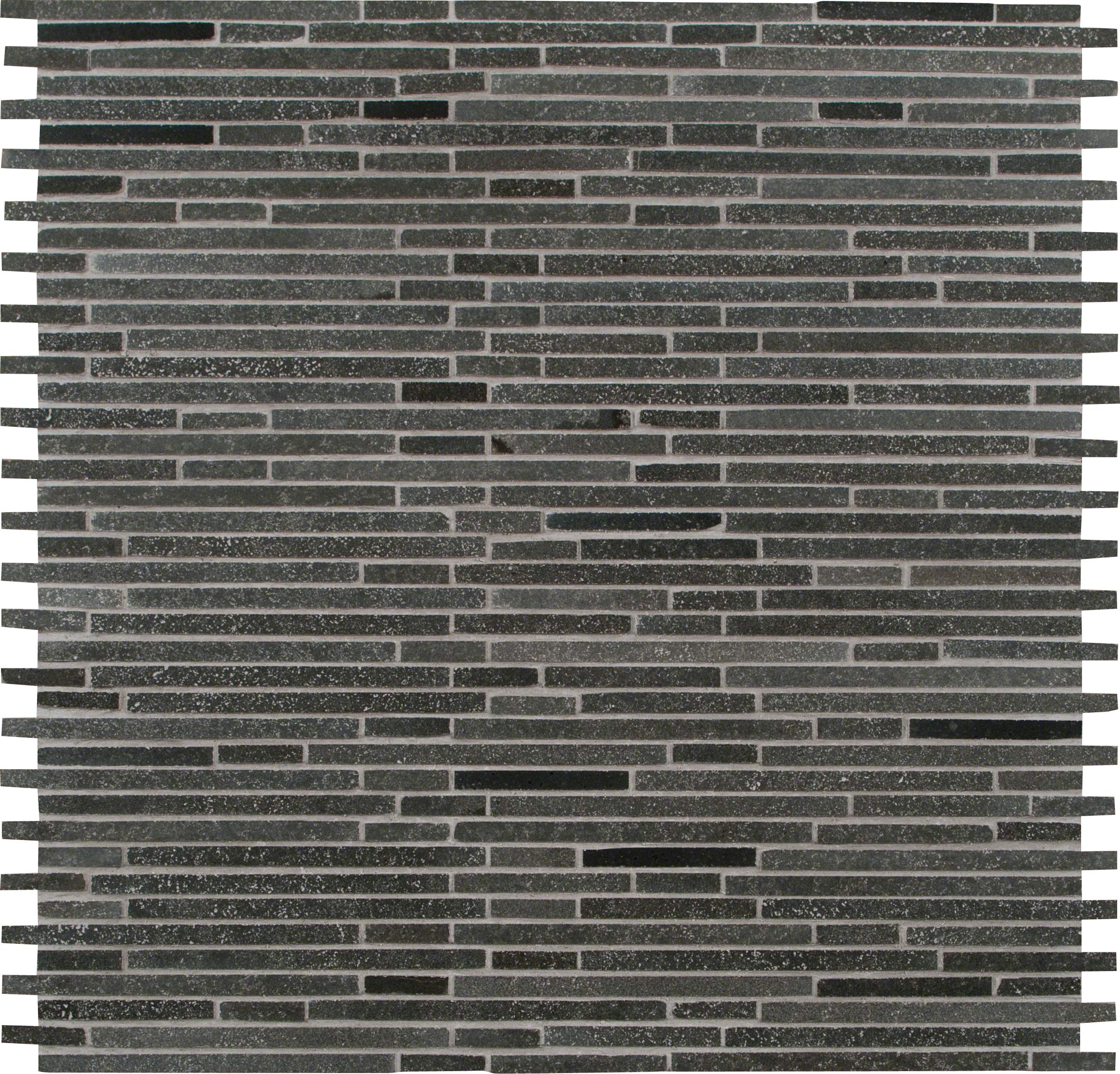 MSI Blue Bamboo Honed Basalt Tile for Kitchen Backsplash, Wall Tile for Bathroom, Accent Wall Tile, and Shower Wall Tile, 12 in. X 12 in. Mesh-Mounted Mosaic Tile, (10 sq. ft.)