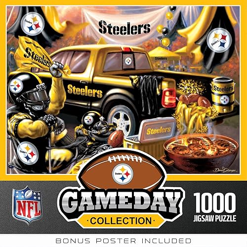 Miniatura 18 de MasterPieces Rompecabezas de 1000 piezas para adultos, NFL Green Bay Packers Gameday de 19.25 x 26.75 pulgadas