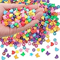Vista 31 de Cuentas de Pony de Plástico Coloridas para Pulsera para Hacer Joyas para Pulseras de Amistad 6x9mm Multicolor para Cuentas Trenzado de Cabello