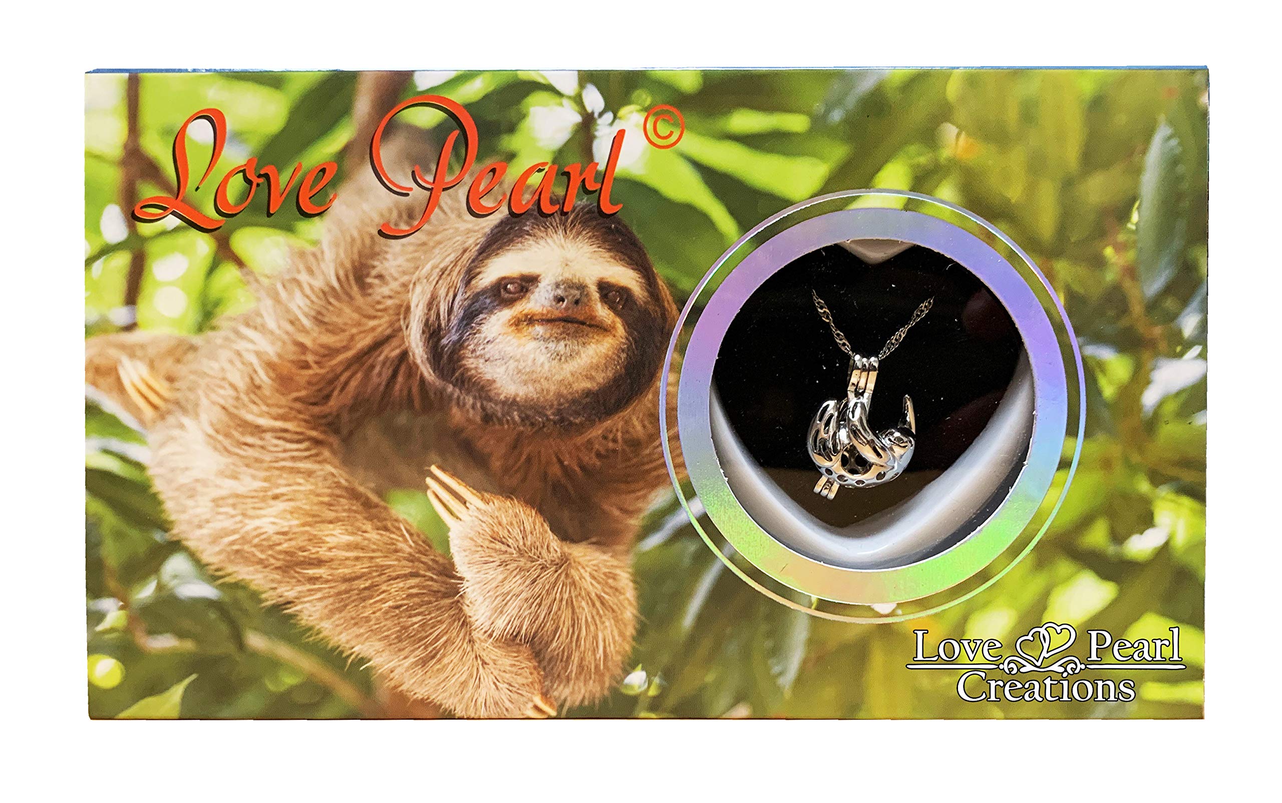 Love Pearl CreationsAnimals Wish Kit with Pendant Necklace (Sloth)