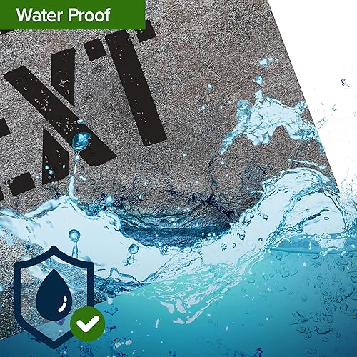 Miniatura 1298 de My Sign Center - Letrero personalizado, 11 colores de fuente, 13 estilos de fuente, 4 opciones de agujero, 22 tamaños, 8 x 32 pulgadas, sin óxido,