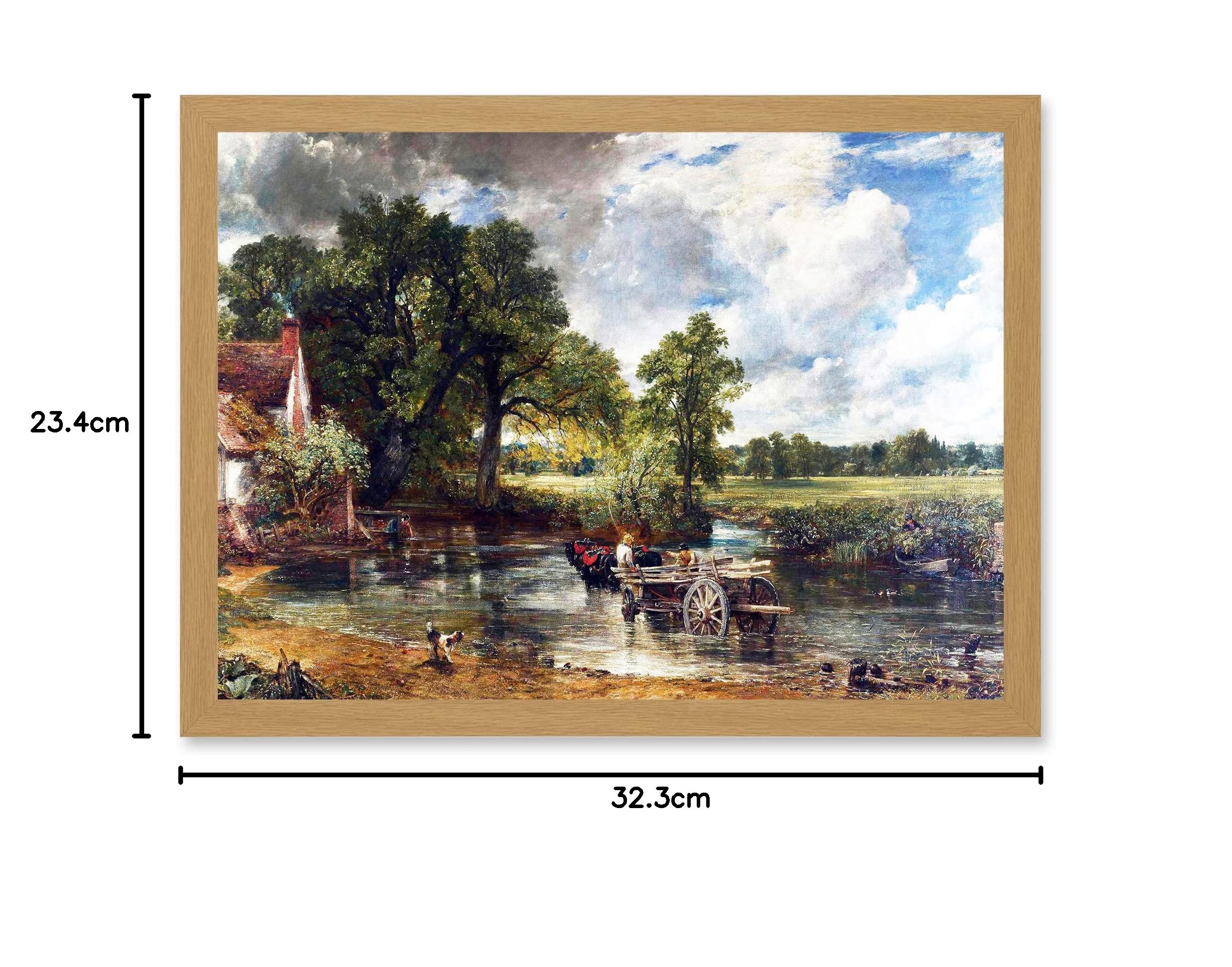 Amazon.co.jp: John Constable The Hay Wain Old Master Painting