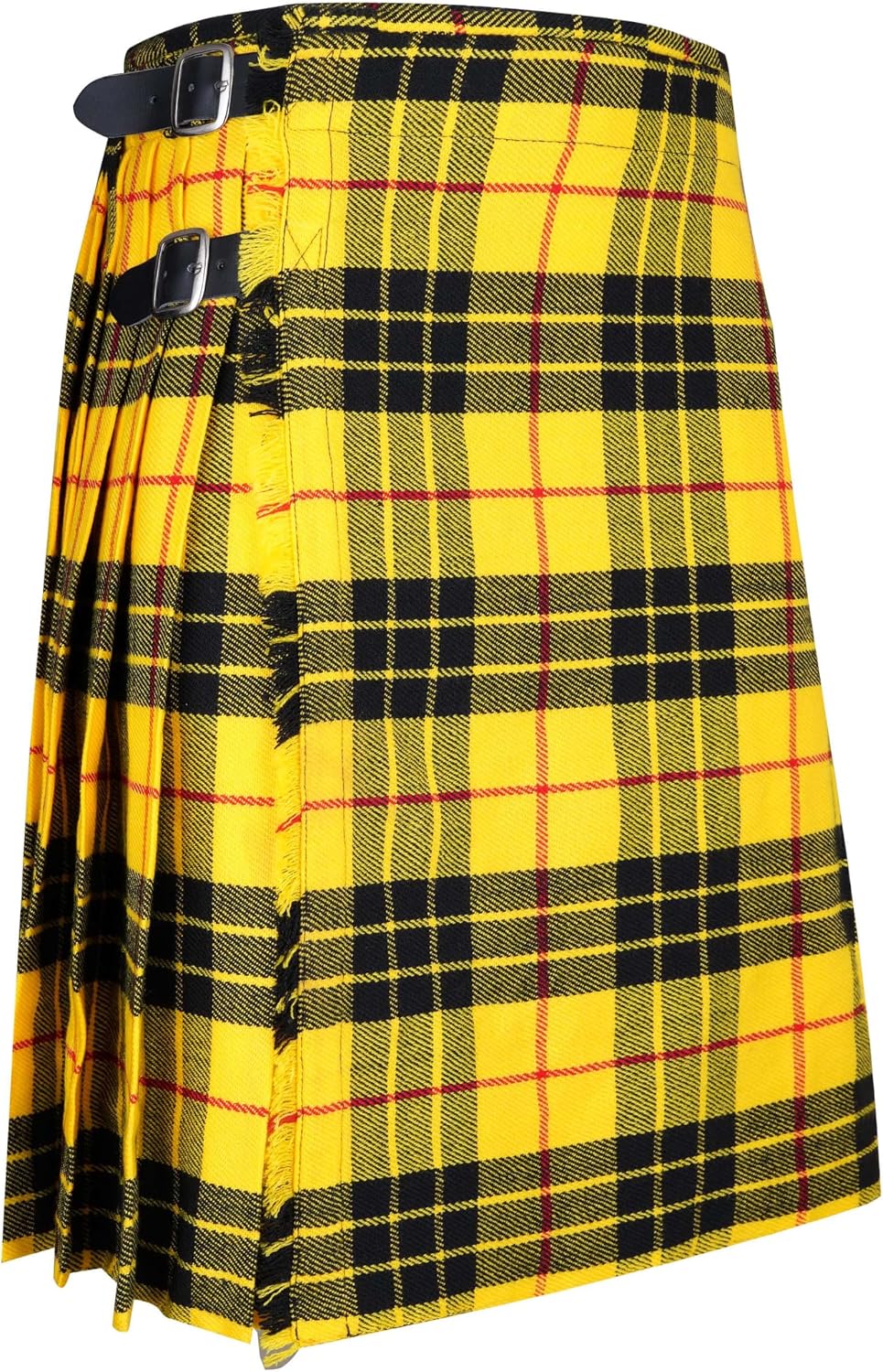 Men's Scottish Traditional 5 Yard Tartan Kilt, Highland Wedding Wool Kilts