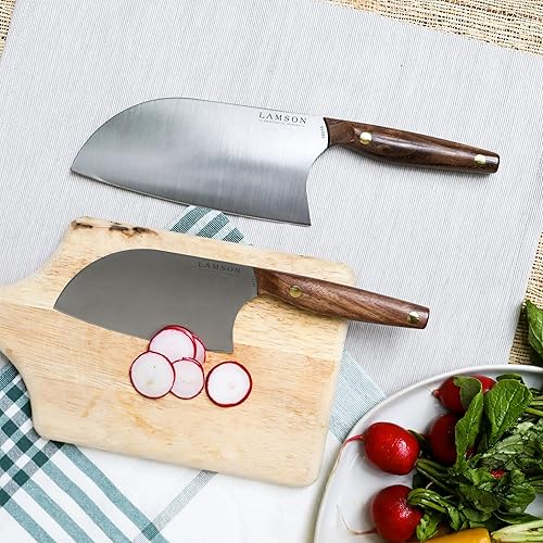 Miniatura 3 de Lamson Juego de cuchillos Santoku chino vintage de 2 piezas