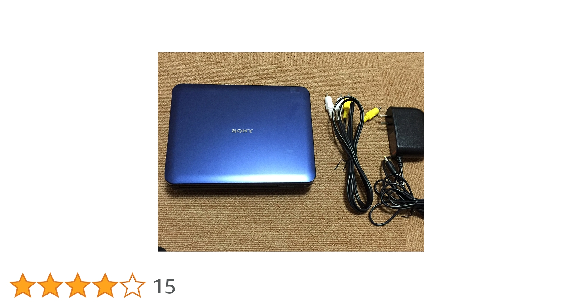 Amazon | SONY ポータブルDVDプレイヤー FX730 ブルー DVP-FX730/L