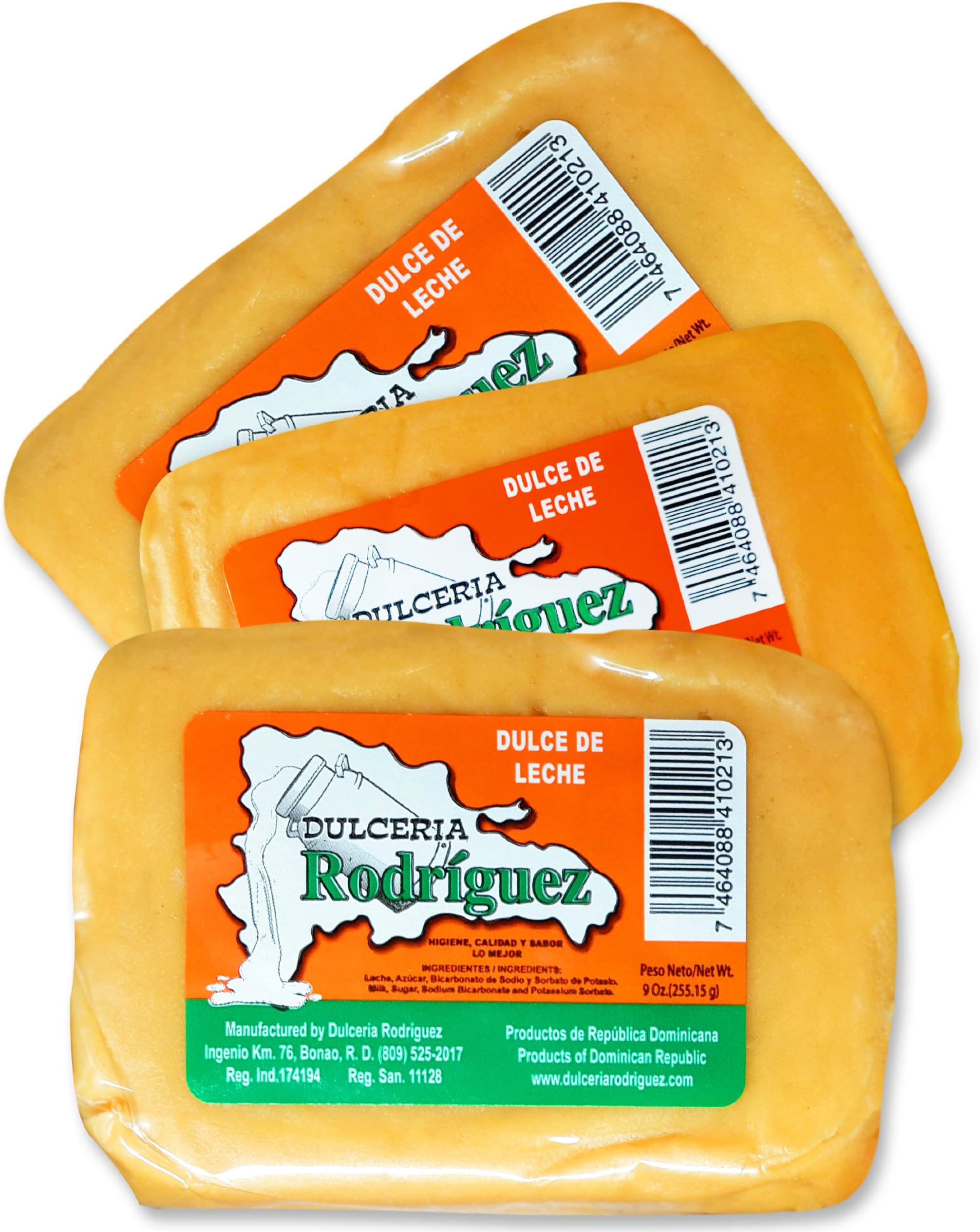 Dominican Dessert Milk Fudge Sweet Dulce De Leche 3 Pack