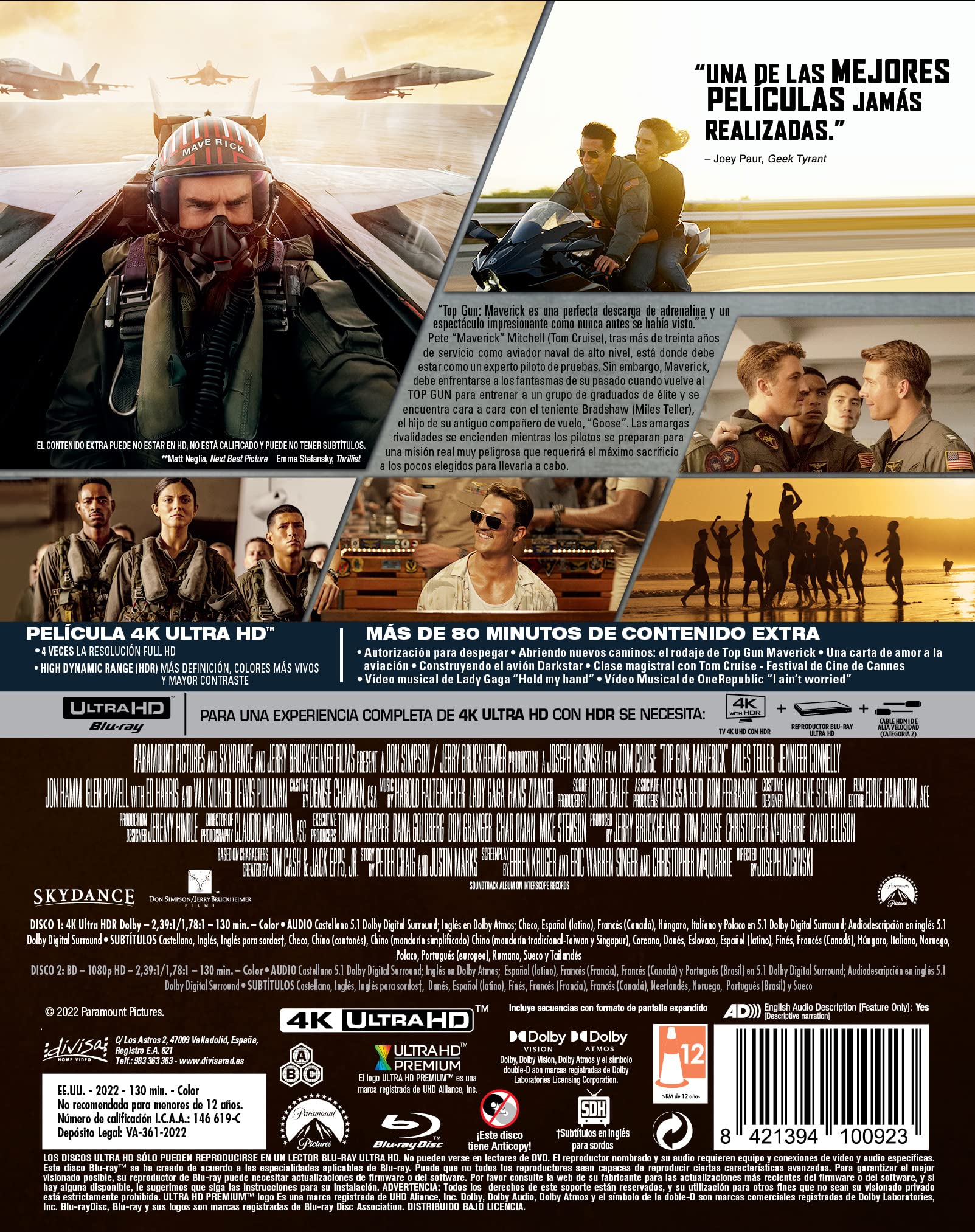 Top Gun Maverick (Steelbook 1-4K UHD) - BD
