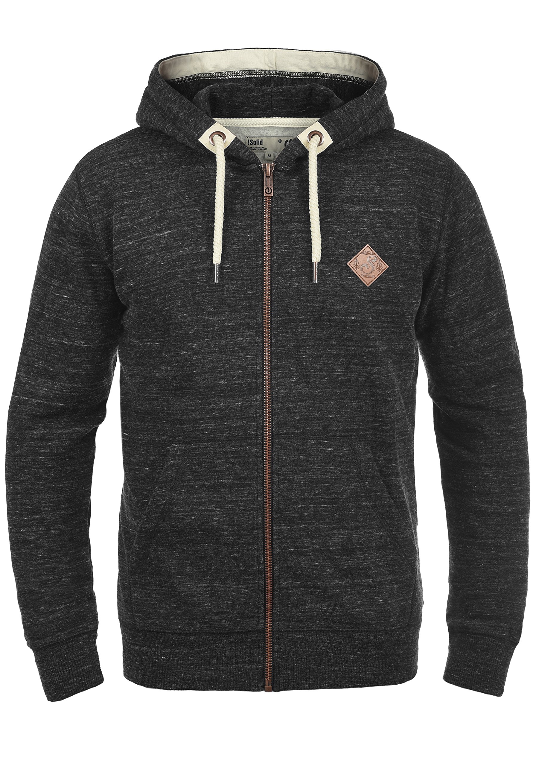 Herren Kapuzenjacke Zip-Hoodie - Sportjacke Mit Kängurutasche & Reißverschluss