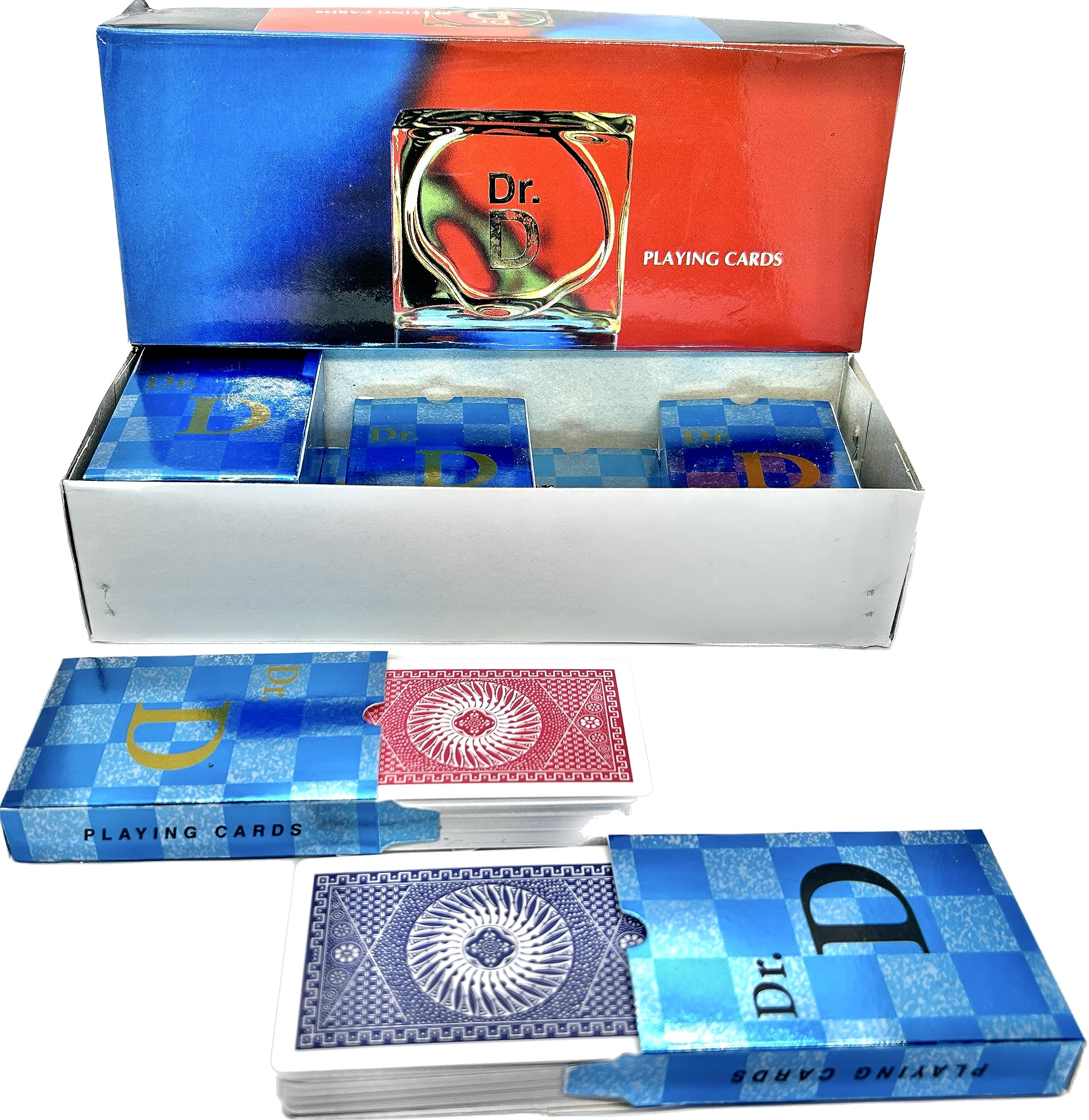 WIZERDY DR.D Marked Magic Playing Card Set of 12 / DR D SPY Mark Card Deck Magic Trick