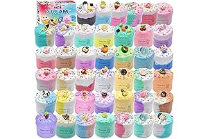 Kid-Friendly Sensory Play with 45-Pack Butter Slime Kit