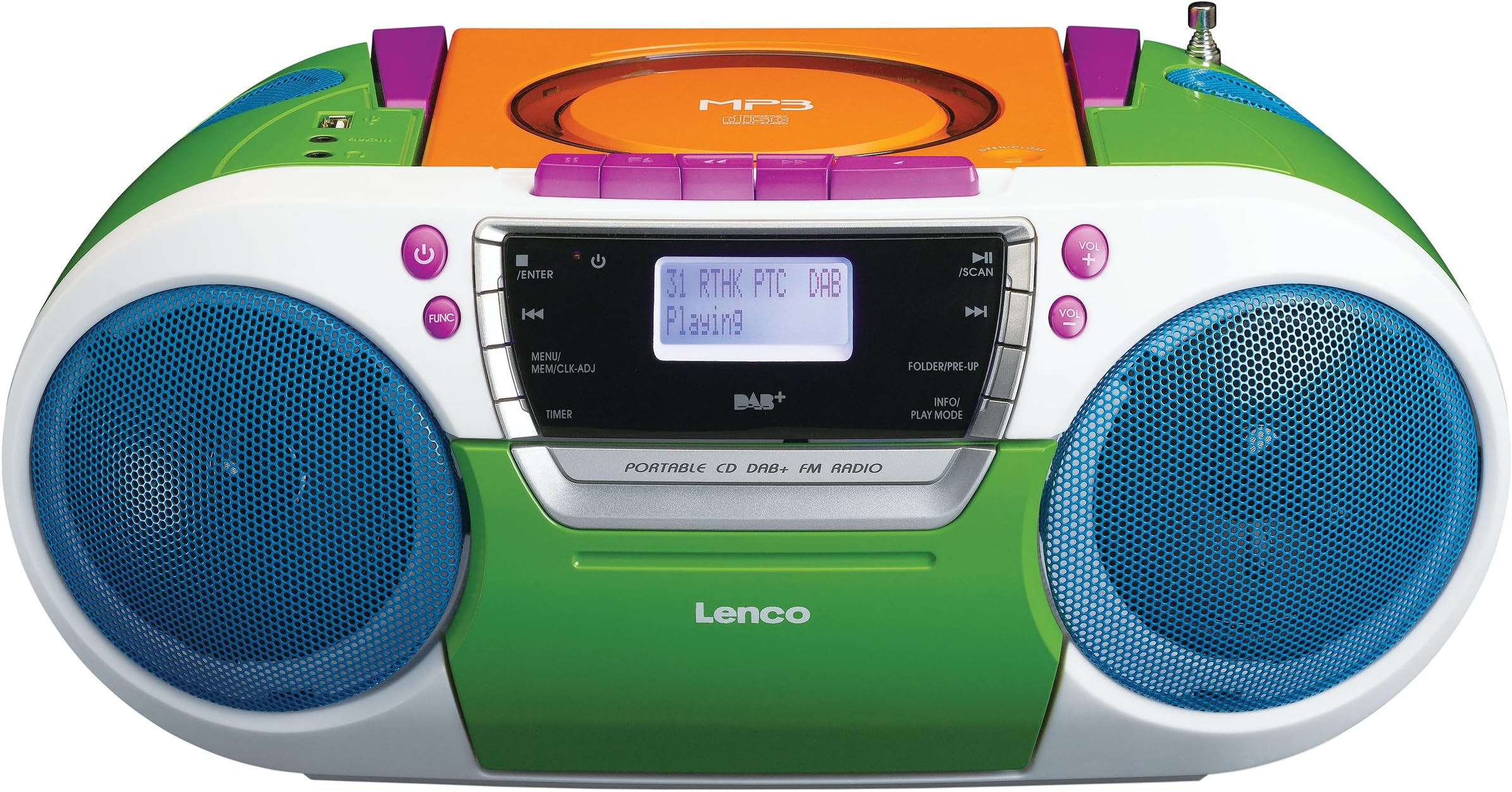 SCD-681 DAB+ 4 Speaker Stereo System
