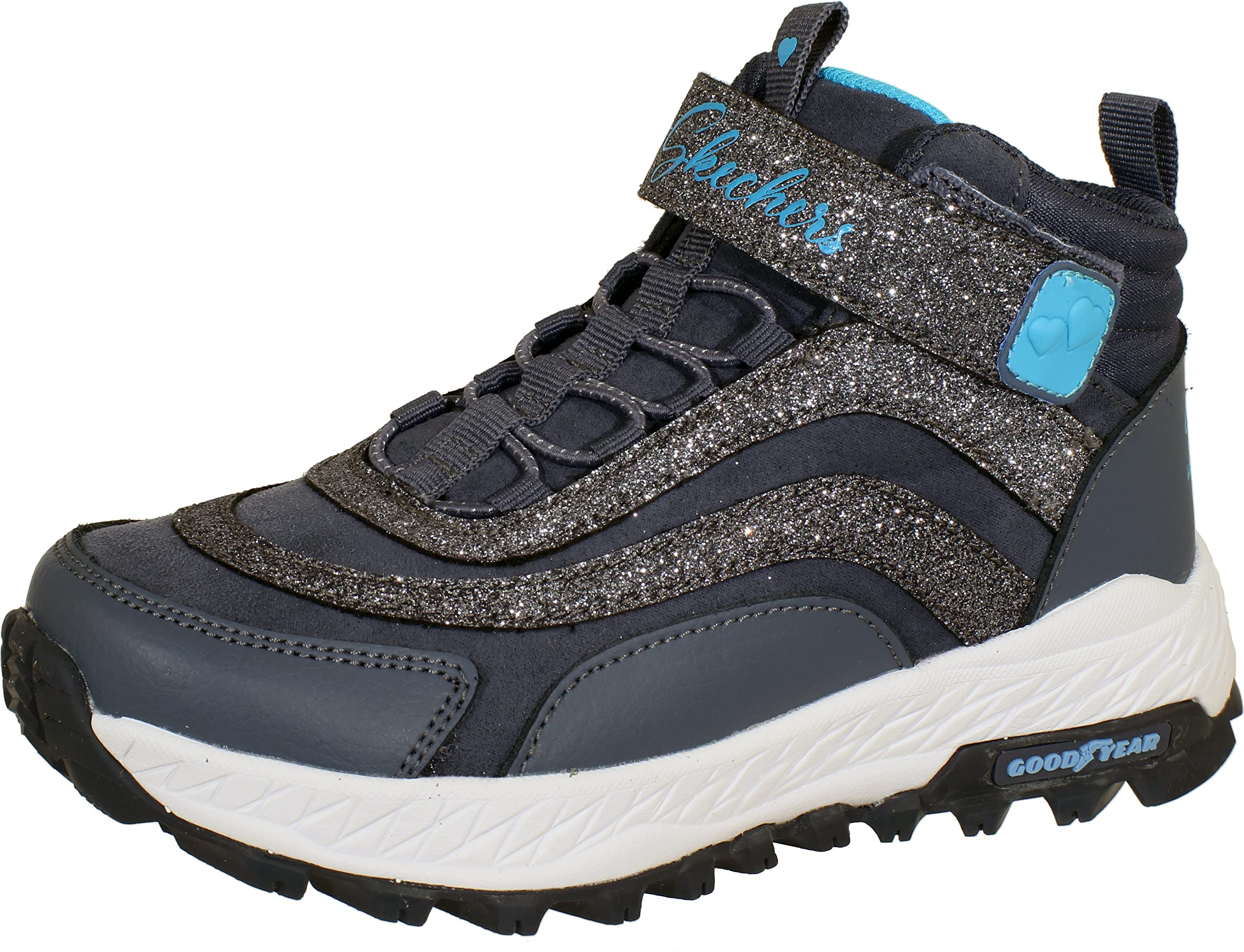 Skechers Fuse Tread - Wild Adventure - Granatowy materiał syntetyczny 27 EU