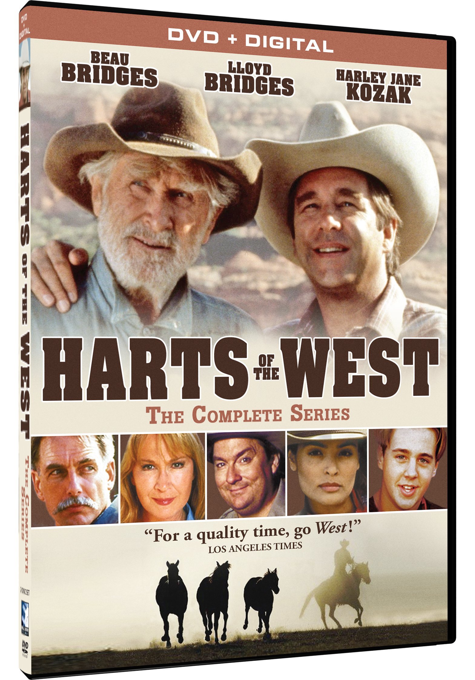 Serie DVD Harts of the West con la comedia clásica del oeste americana completa