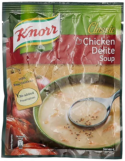 Knorr Classic Chicken Delite Soup, 44g Amazon.in Grocery & Gourmet Foods