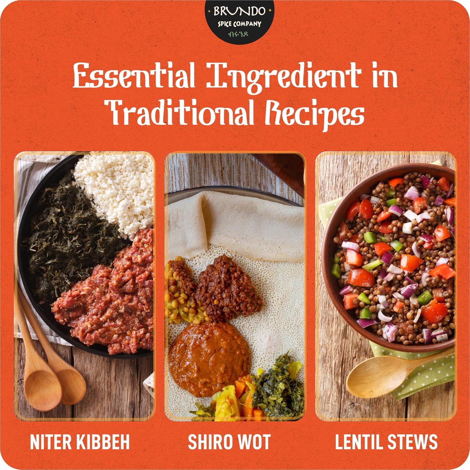 Brundo Spices Bessobela | Authentic Ethiopian Sacred Basil | Hand Picked and Processed | Harvested in and Imported from Ethiopia | Non-GMO | Organic | No Preservatives | 1 oz - Image 3