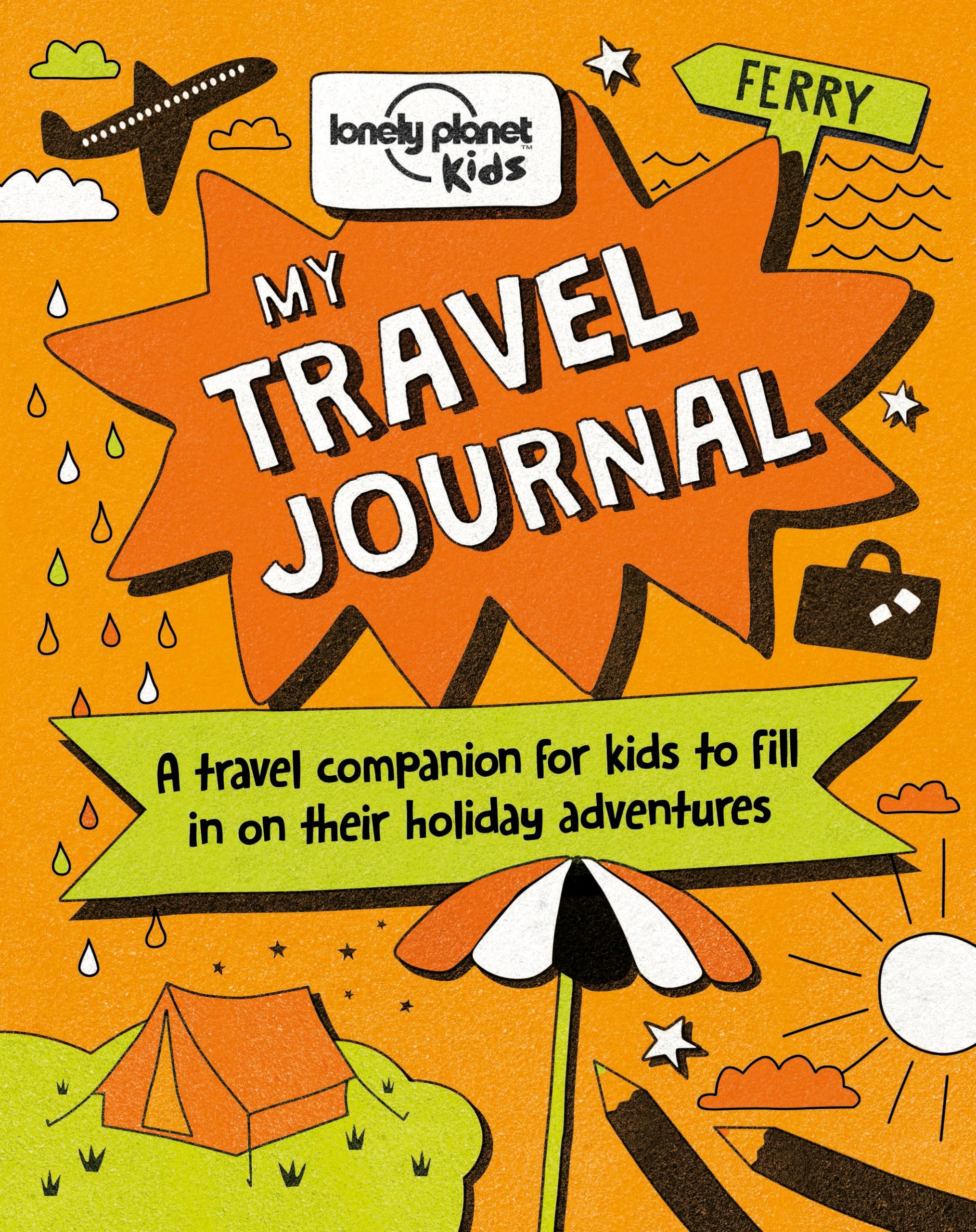 Lonely Planet Kids My Travel Journal Paperback – Coloring Book, April 19, 2016