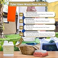 Vista 372 de Worldwide Nutrition Paquete: Tyler Candle Company Glamorous Wash Diva - Detergente líquido para ropa - Detergente para ropa Diva lavable a mano y a