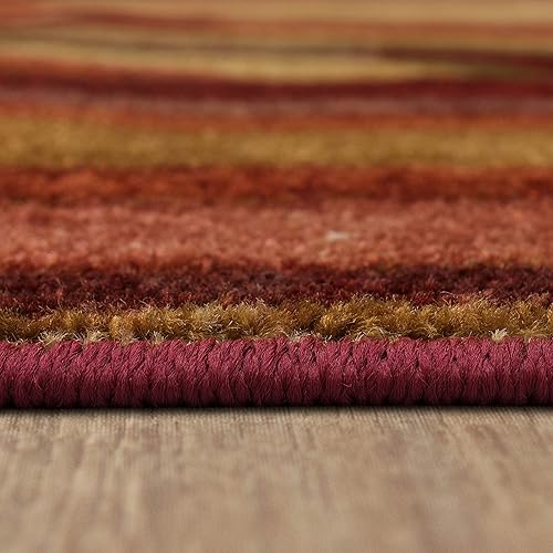 Miniatura 5 de Mohawk Home New Wave Picasso - Alfombra abstracta de vino, 1 pies 8 pulgadas x 2 pies 10 pulgadas, multicolor