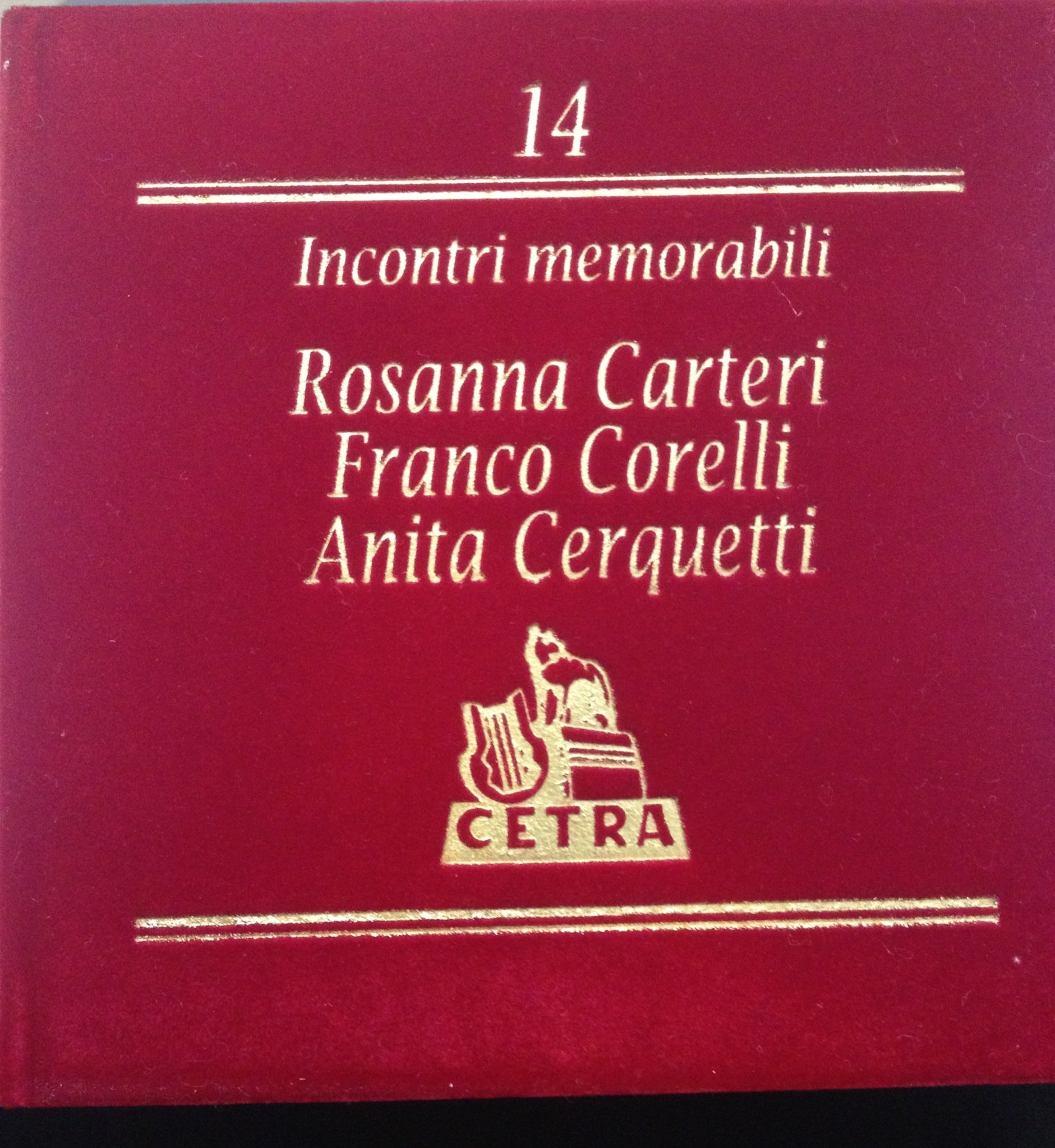 Incontri Memorabili V.14 [Audio CD]