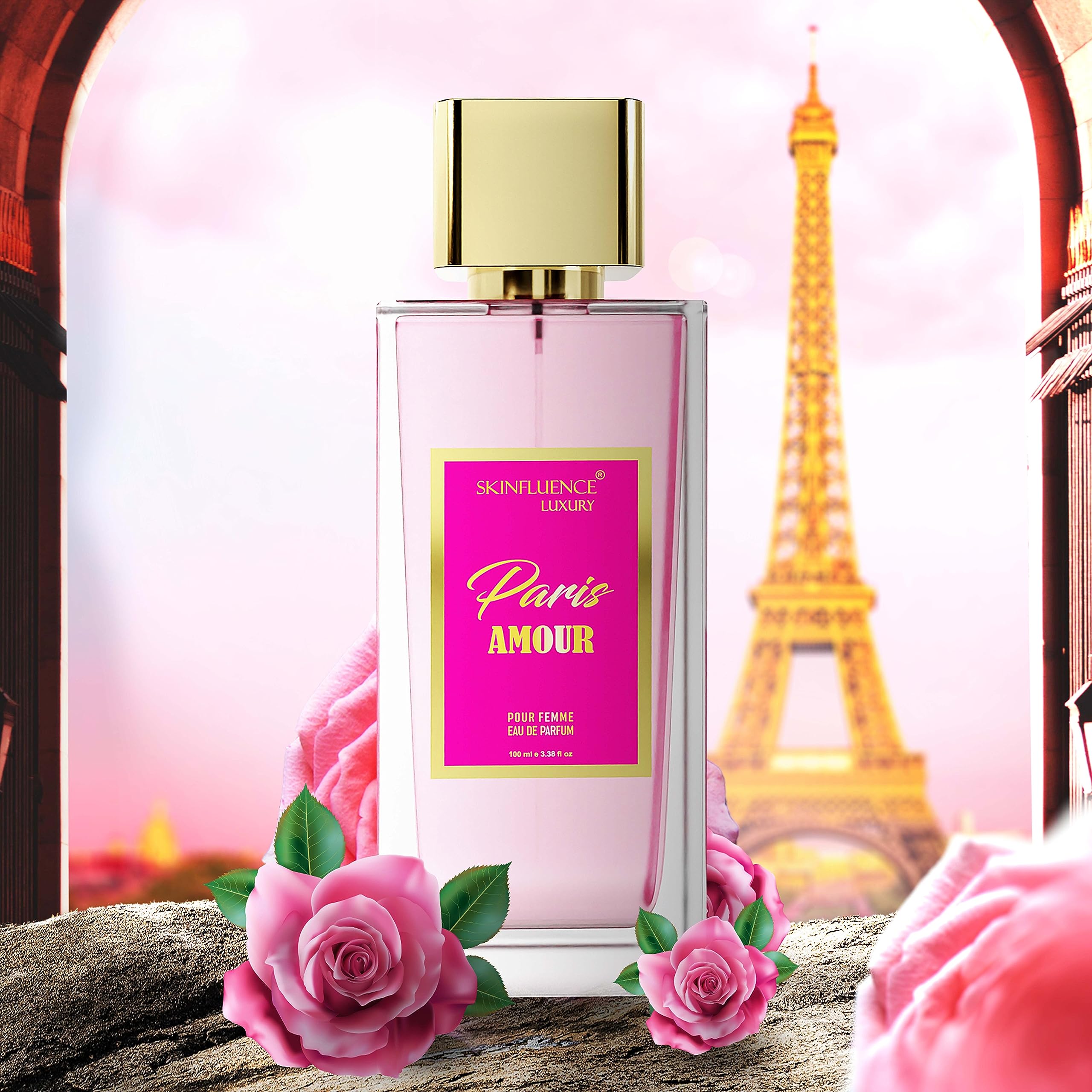 Skinfluence Luxury Paris Amour Perfume For Women 100ml Eau De