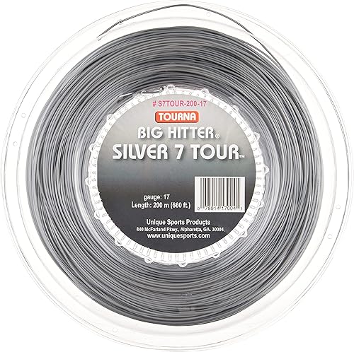 Miniatura 6 de Tourna Big Hitter Silver 7 Tour - Cuerda de tenis