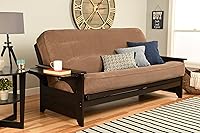 Vista 13 de Phoenix - Sofá futón en acabado espresso con colchón canadiense, marrón, matrimonial, 760777