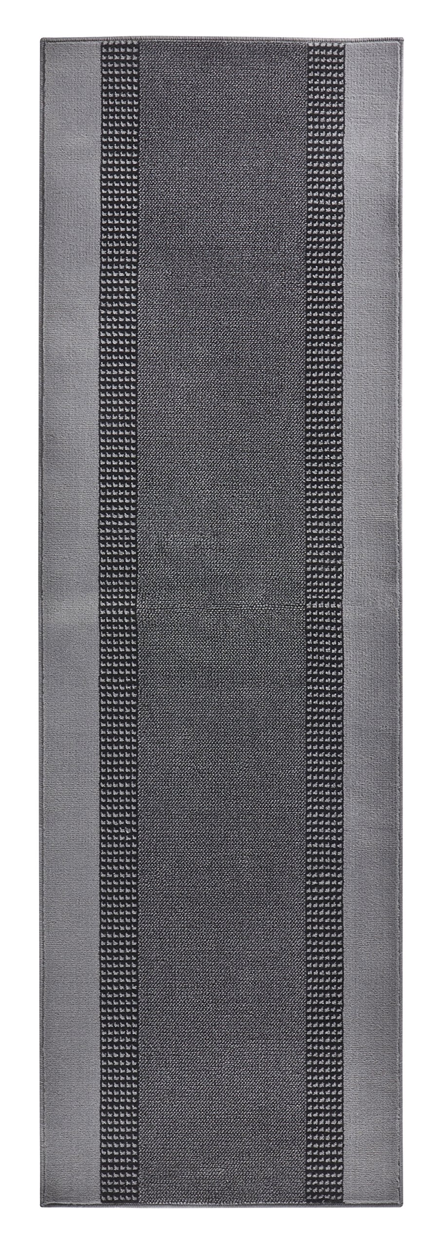 Hanse Home Tapijtloper met band, 80 x 350 cm, zacht, laagpolig tapijt, modern design, loper voor hal, slaapkamer, kinderkamer, badkamer, woonkamer, keuken, decoratieve loper, ivoor Hanse Home Tapijtloper met band, 80 x 350 cm, zacht, laagpolig tapijt, modern design, loper voor hal, slaapkamer, kinderkamer, badkamer, woonkamer, keuken, decoratieve loper, ivoor