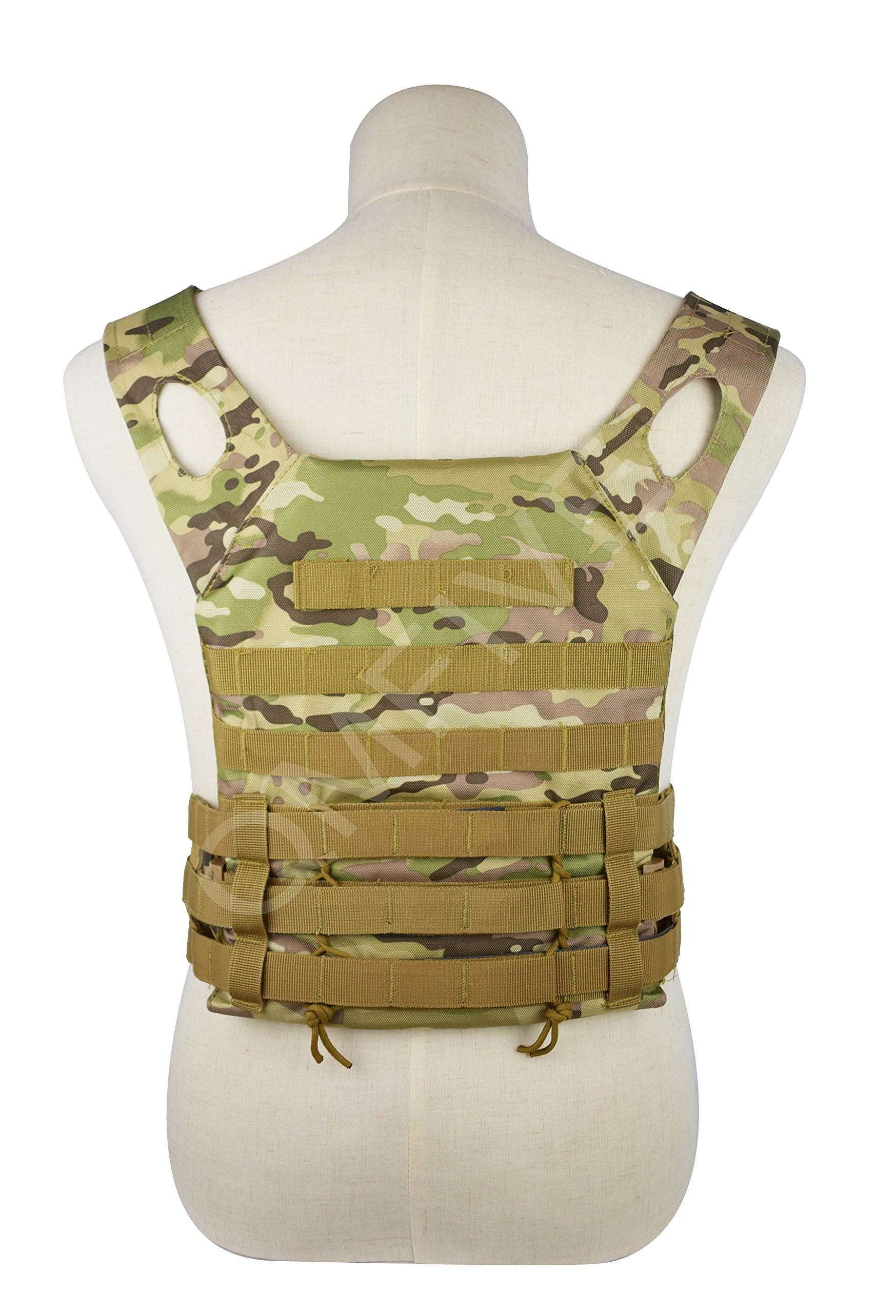 Chaleco táctico de airsoft, Ligero Placa portador JPC Chaleco Táctico de Airsoft, Unisex Adulto para Airsoft Paintball CS (JPC-VESTBLACK)