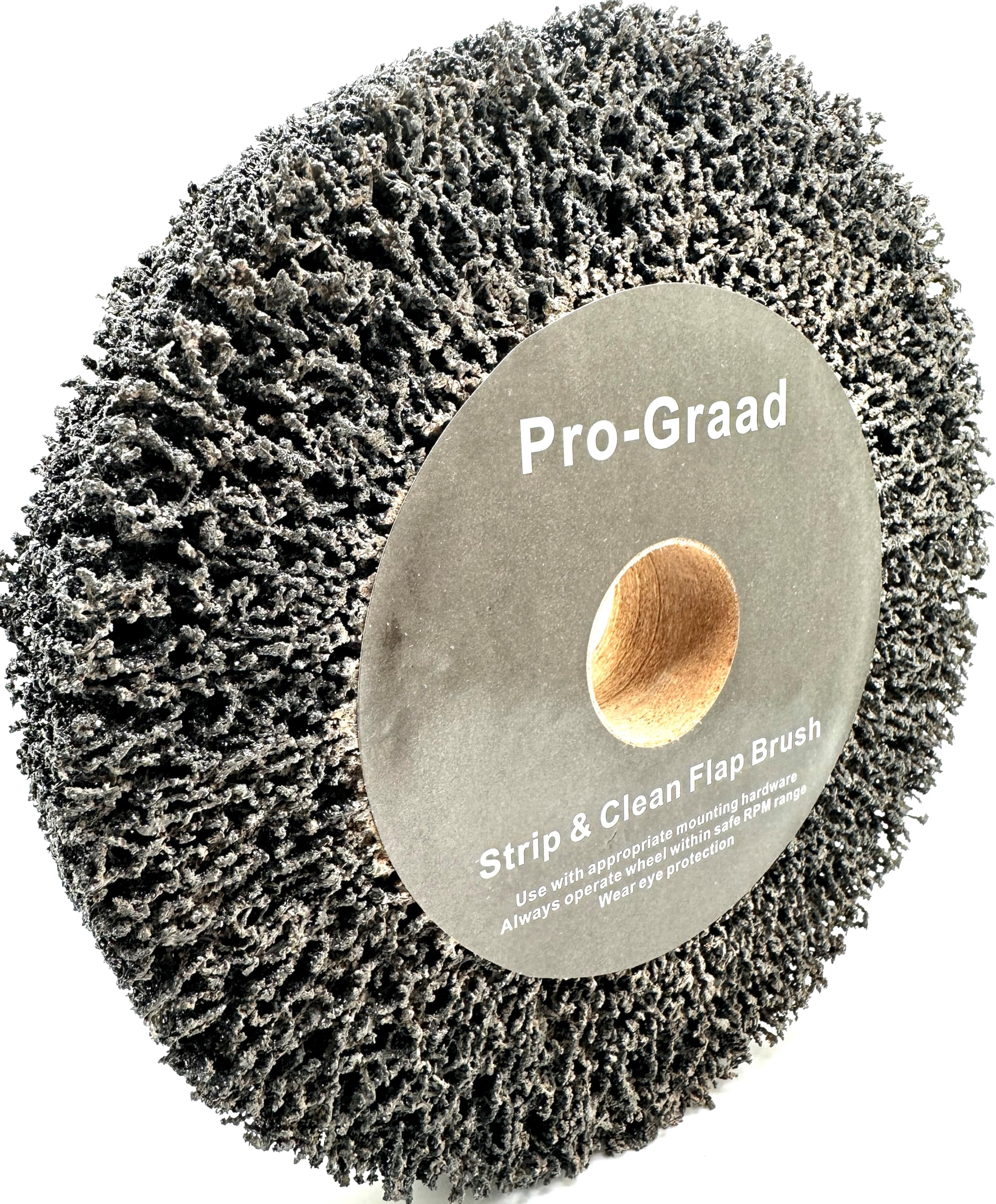 Pro-Graad 6” x 1” Black 40 Grit Extra Coarse Non-Woven Bench