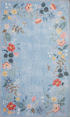 Miniatura 10 de Loloi II ATE-03 RP Strawberry Fields Cream 2'-0" x 5'-0"