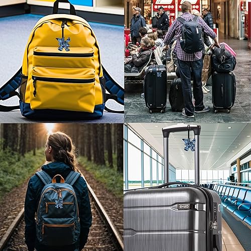 Miniatura 2 de Lego Ninjago - Etiqueta de silicona para equipaje de viaje, maleta, mochila, bolsa de playa de verano, Riyu (53344), no tóxica e inodora, con