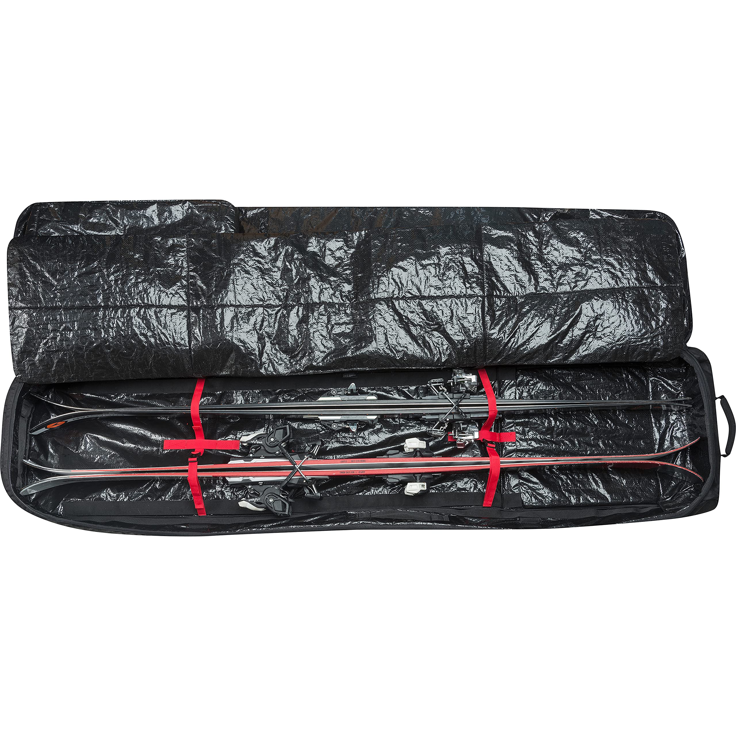 EVOC SNOW GEAR ROLLER 155L Ski Transport Bag Multicolour, XL (195 x 39 x 20 cm) Sports & Outdoors
